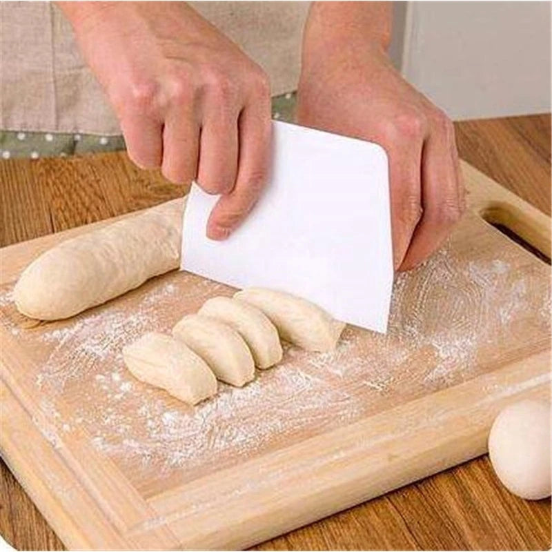 Espátulas de pastelaria de plástico para cozinha